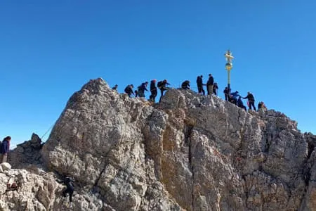 T.Ausflug PVÖ Waidring - Zugspitze 22.9.26 Bild 25